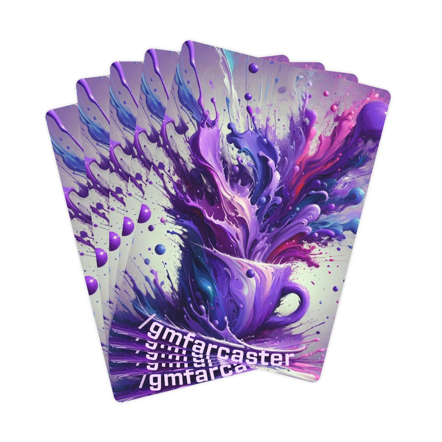 GM Farcaster logo Poker Cards