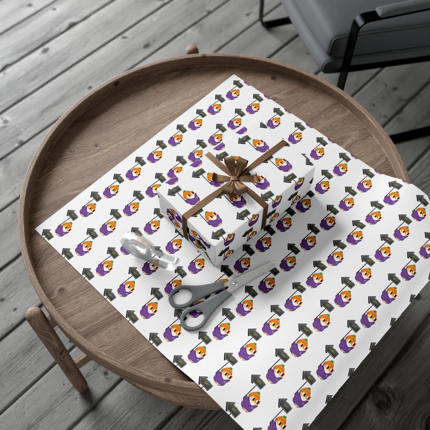 Lil Pudgy GM Gift Wrap