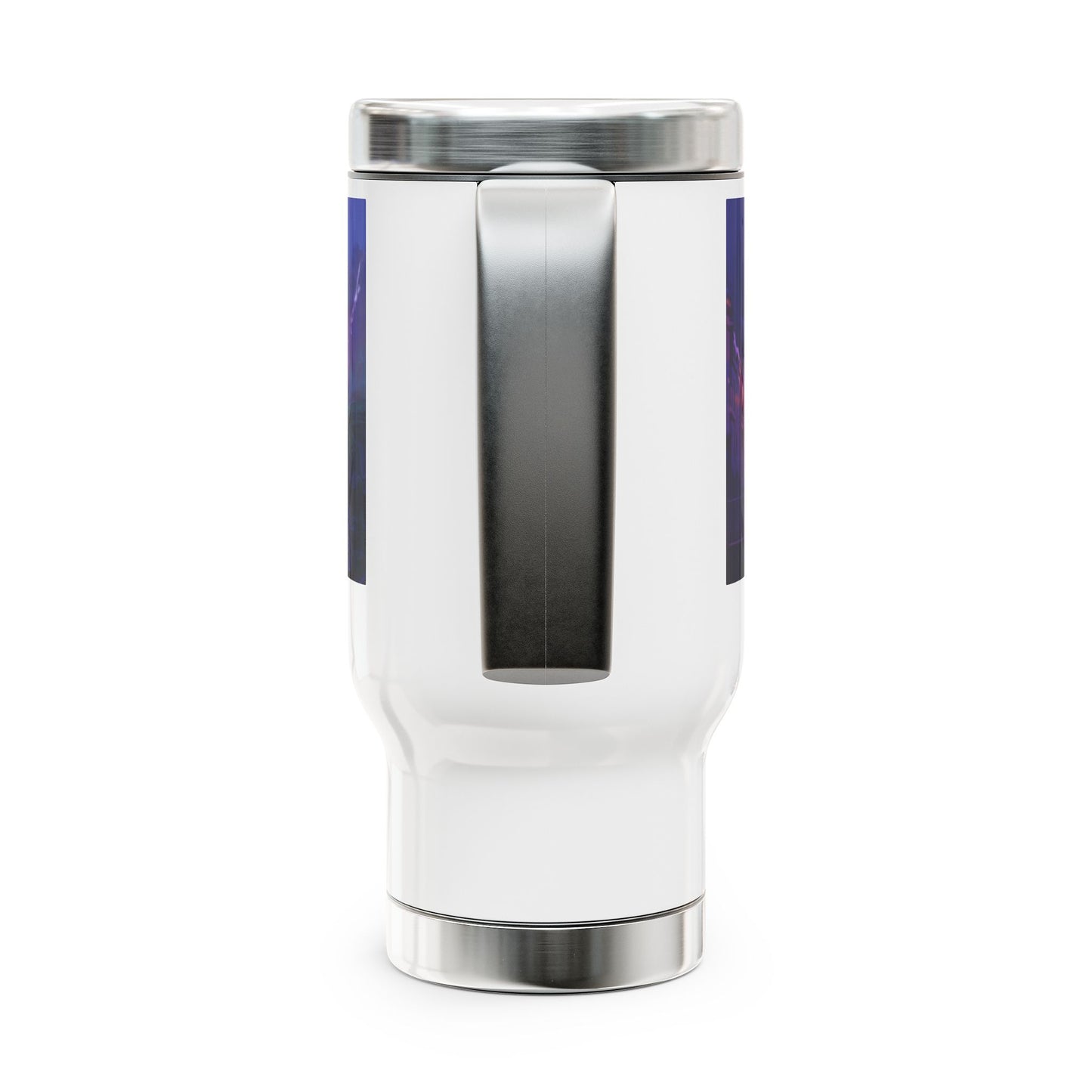 GM FarcastHER Stainless Steel Travel Mug with Handle, 14oz