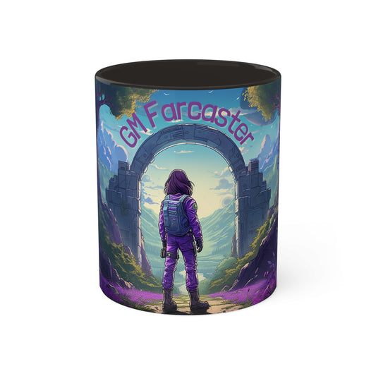 GM Farcaster OG Mugs, 11oz