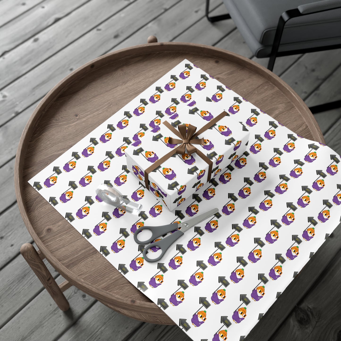 Lil Pudgy GM Gift Wrap