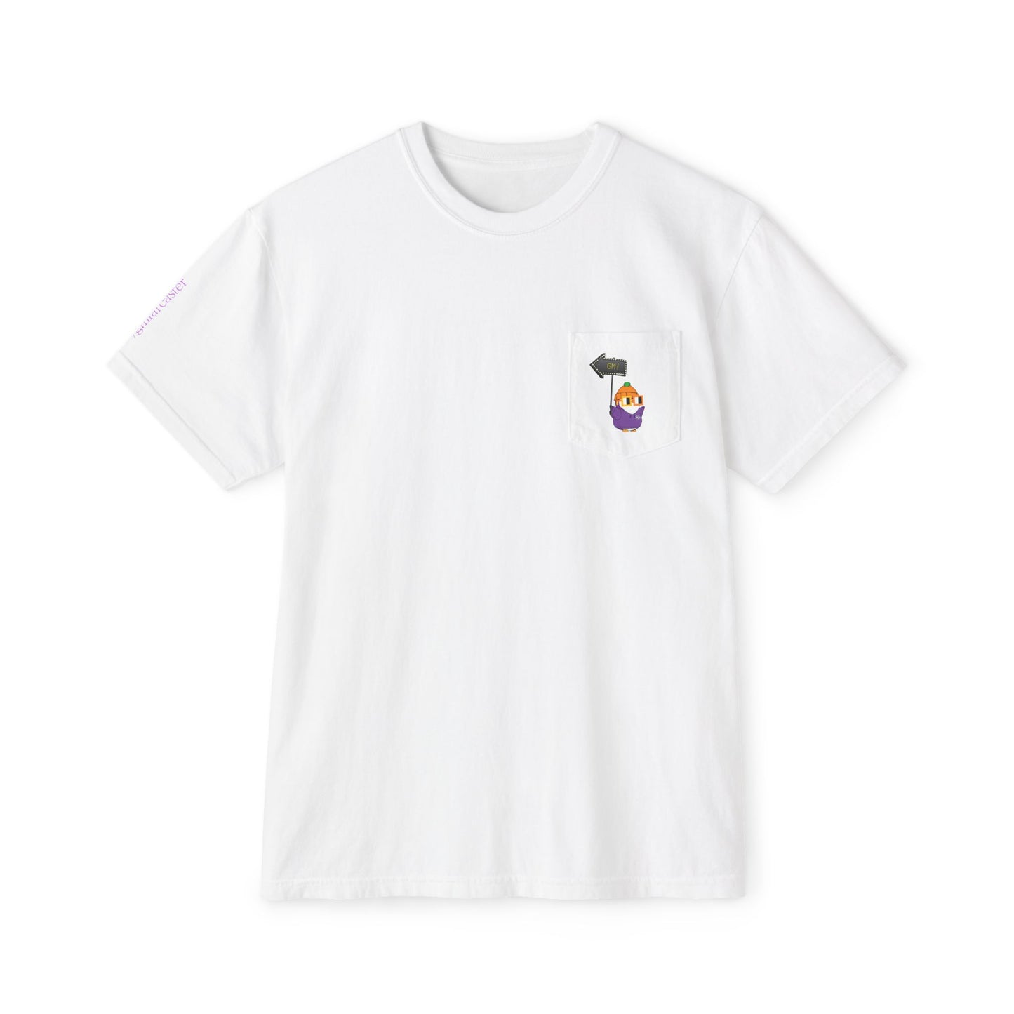 Lil Pudgy GM Unisex Garment-Dyed Pocket T-Shirt