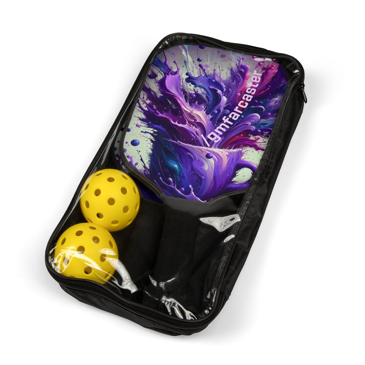 GM Farcaster logo Pickleball Kit