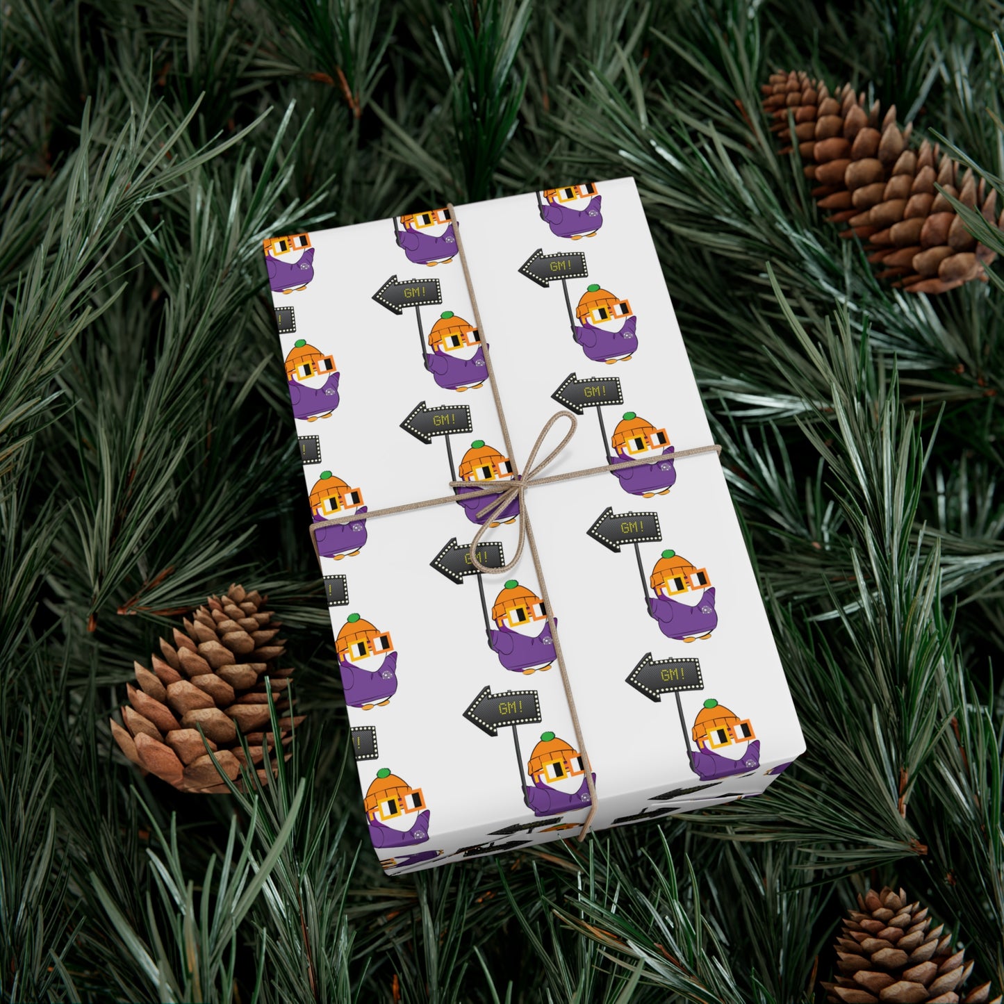 Lil Pudgy GM Gift Wrap