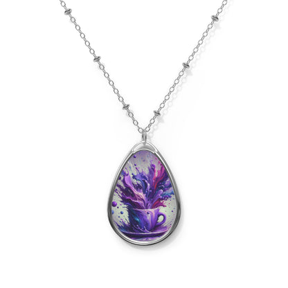 GM Farcaster logo Necklace