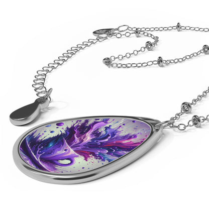 GM Farcaster logo Necklace