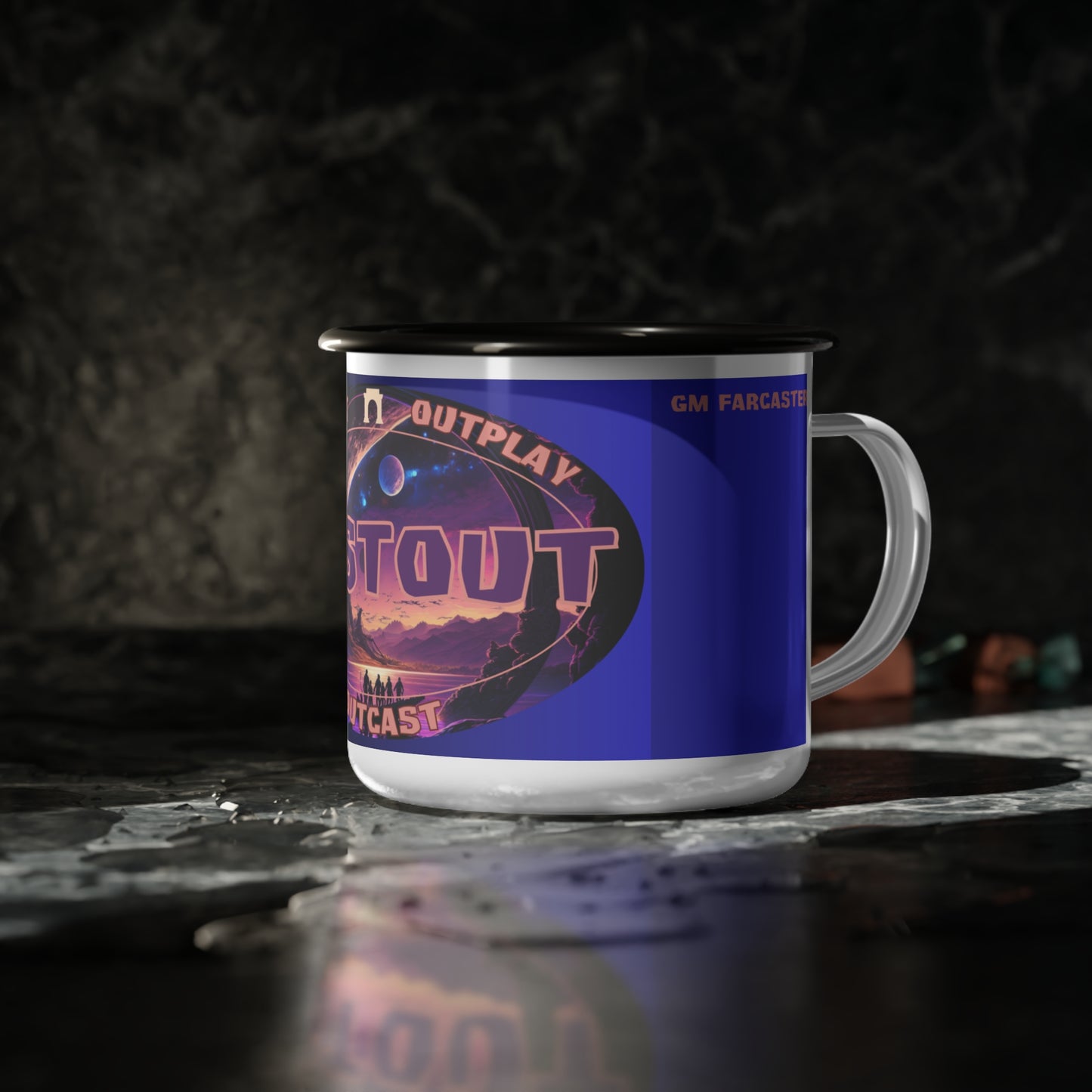 CastOut Enamel Camp Cup