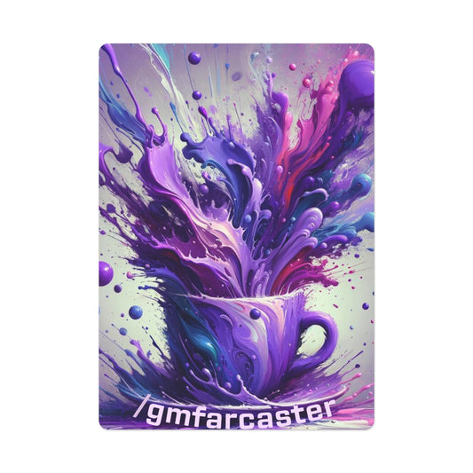 GM Farcaster logo Poker Cards