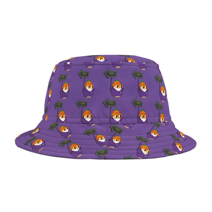 GM Farcaster Bucket Hat (white)